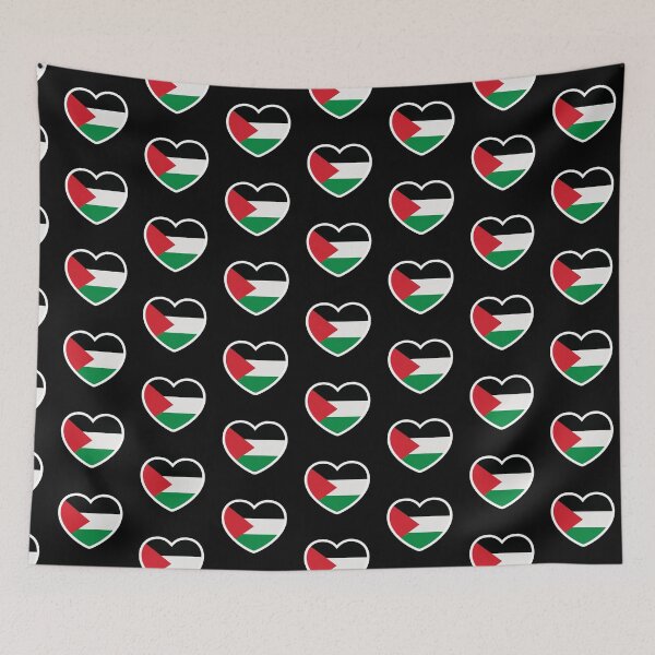 Item preview, FREE PALESTINE HEART  designed and sold by PodiShop.