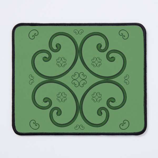 Item preview, Unusual pattern with snakes on a pale grass background designed and sold by Cherevan.