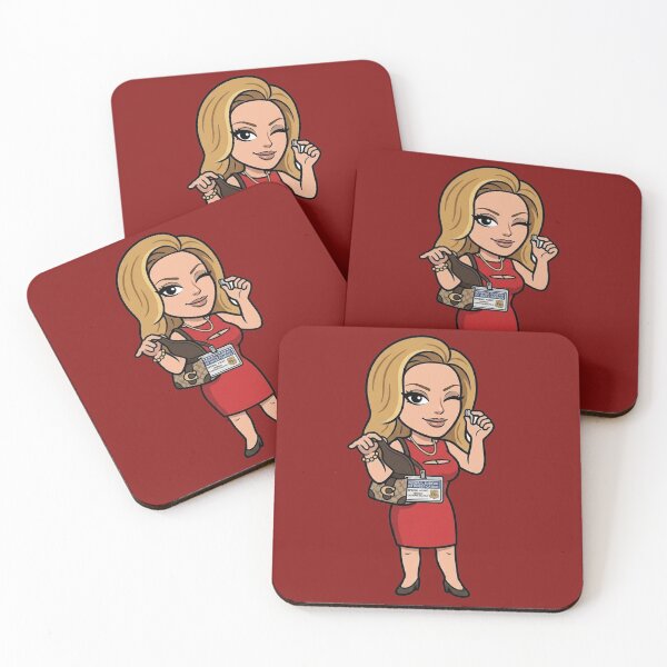 Item preview, The Sopranos Family Cuties - Agent Danielle from Whippany – Undercover in Red  designed and sold by CleverCulture.