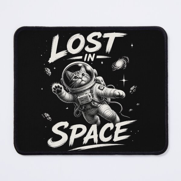 Item preview, Cat Astronaut Lost in Space designed and sold by CreativeTag.
