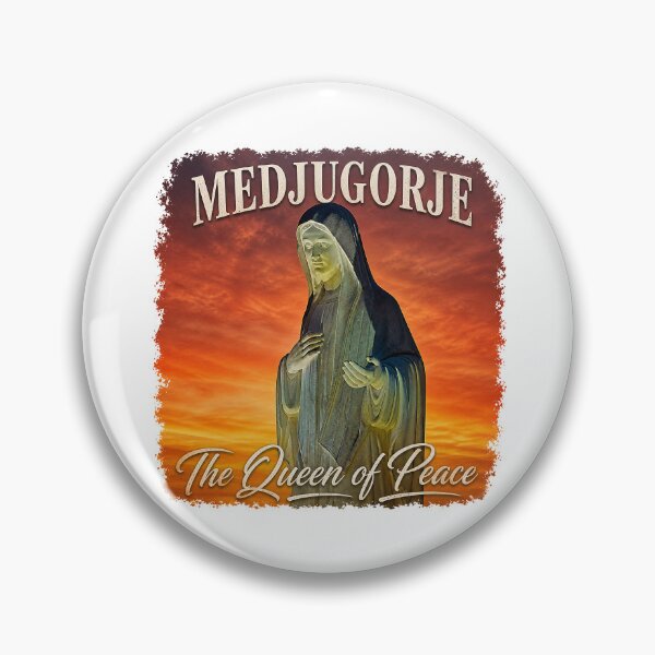 Item preview, Medjugorje Virgin Mary Sunset Queen of Peace designed and sold by Reggiano.