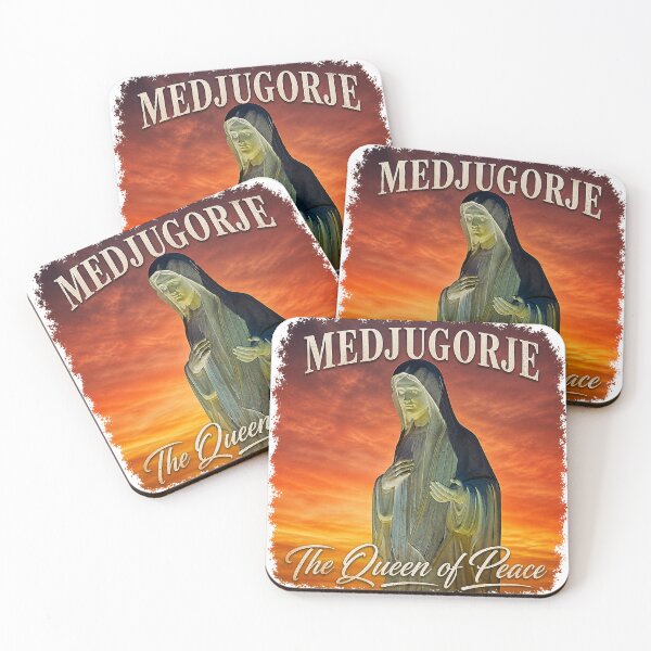 Item preview, Medjugorje Virgin Mary Sunset Queen of Peace designed and sold by Reggiano.