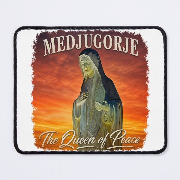 Item preview, Medjugorje Virgin Mary Sunset Queen of Peace designed and sold by Reggiano.