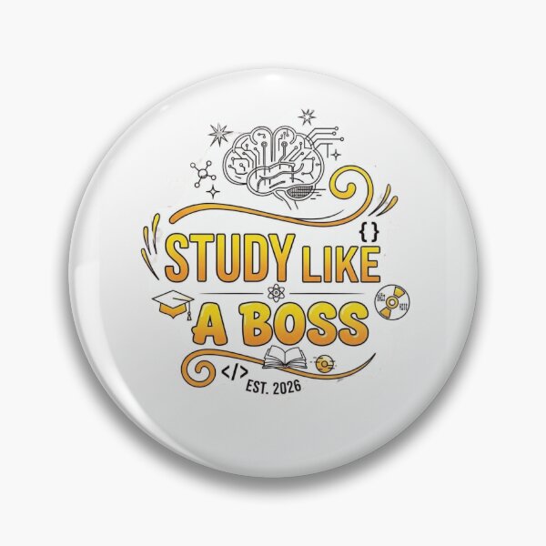 Item preview, Study Like a Boss Engineering Student Aesthetic designed and sold by Amr Darwish Graphic designer.