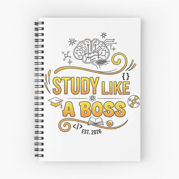 Item preview, Study Like a Boss Engineering Student Aesthetic designed and sold by Amr Darwish Graphic designer.