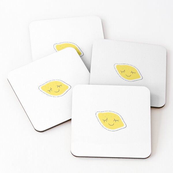 Item preview, Cute Sleepy Lemon Aesthetic | Kawaii Fruit Art | Minimal Yellow Cartoon designed and sold by priyanshustore.