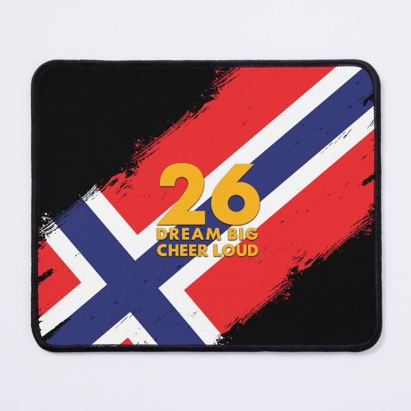 Item preview, Norway Football 2026 Dream Big Cheer Loud designed and sold by BananaPrint.