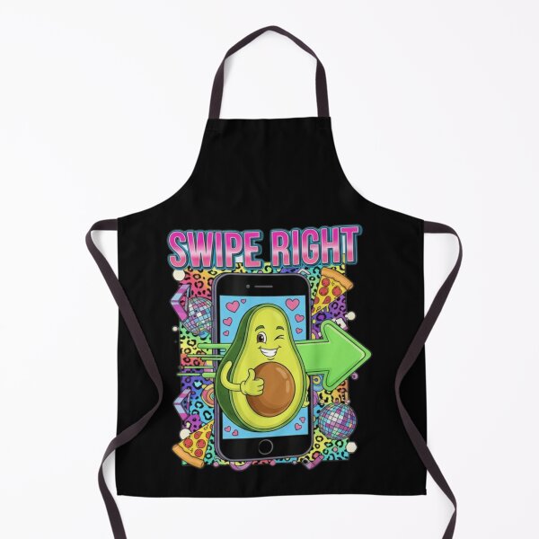 Item preview, Swipe Right Avocado Shirt – Funny Dating App Meme Tee designed and sold by EiraFattah.