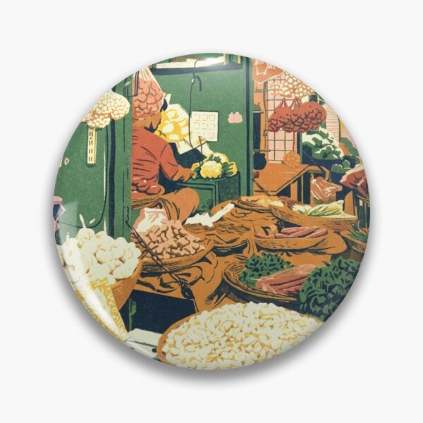 Item preview, Mumbai market illustration - Travels collection designed and sold by DANE_Projects.