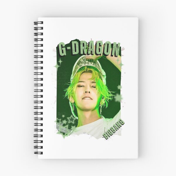 Item preview, BIG BANGg G-Dragon Retro Y2K Preppy Álbum de recortes Diseño de collage de álbum de recortes designed and sold by HELL0WBELLO.