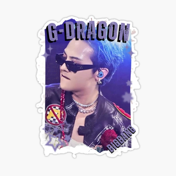BIGBANG G-DRAGON ポラロイド ステッカー G-DRAGON ジードラゴン