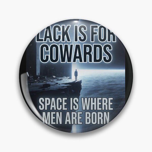 Item preview, Lack Is For Cowards | Stoic Space Philosophy Graphic Art designed and sold by MarioZ137.