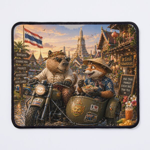 Item preview, Capybara Grand Circuit - Thailand designed and sold by NAJURE.