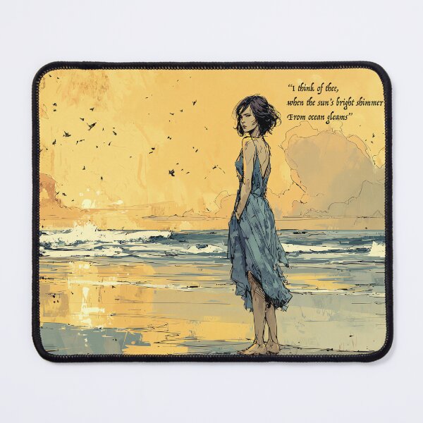 Item preview, I Think of Thee - Golden Shimmer of the Sea designed and sold by Banal25.