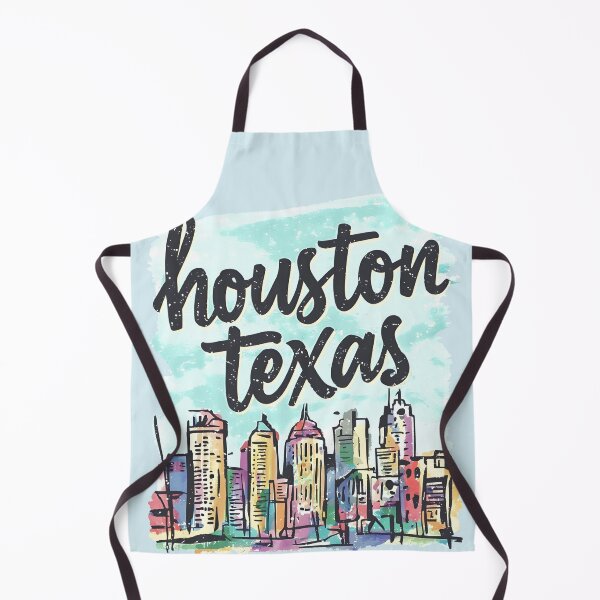 Item preview, Houston Texas Cool Artistic Minimalist Skyline Colorful City  designed and sold by HowToCanadian.