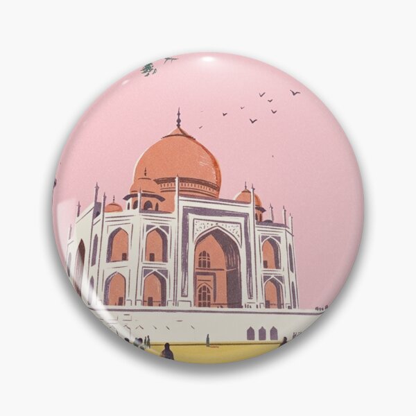 Item preview, Taj Mahal illustration - Travels collection designed and sold by DANE_Projects.