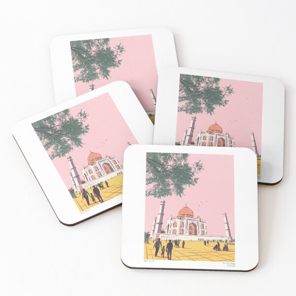 Item preview, Taj Mahal illustration - Travels collection designed and sold by DANE_Projects.