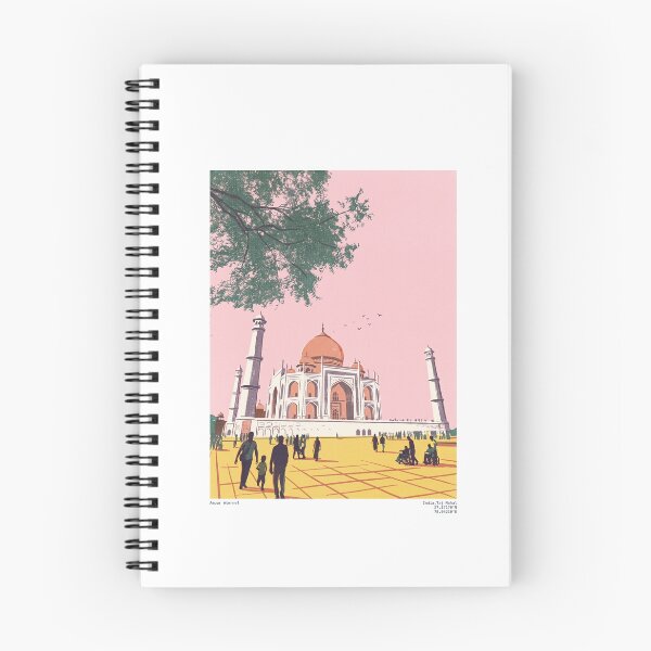 Item preview, Taj Mahal illustration - Travels collection designed and sold by DANE_Projects.