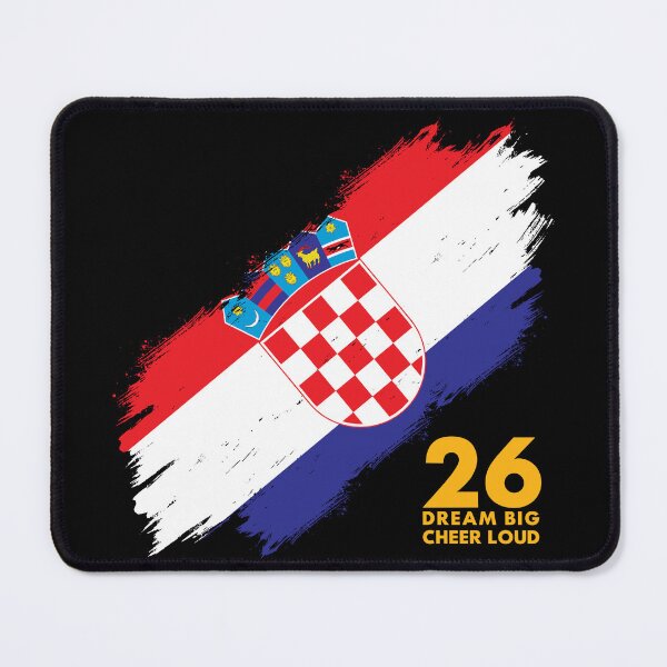 Item preview, Croatia Football 2026 Dream Big Cheer Loud designed and sold by BananaPrint.