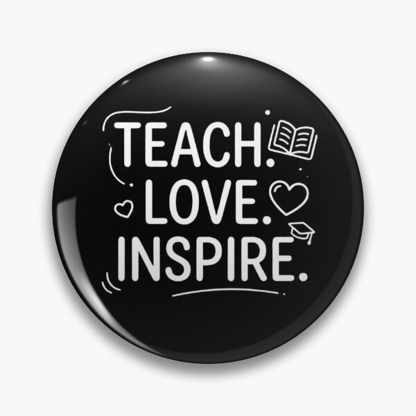 Item preview, Teach Love Inspire Minimalist Teacher Appreciation designed and sold by Amr Darwish Graphic designer.