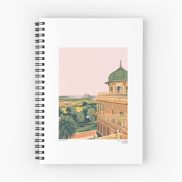 Item preview, Taj Mahal view illustration - Travels collection designed and sold by DANE_Projects.