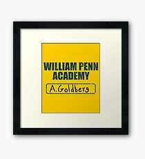 William Penn Academy Gym - The Goldbergs Framed Print
