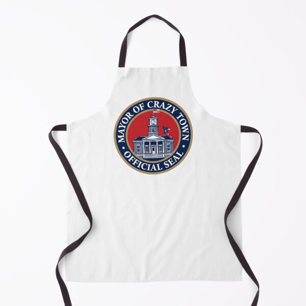 Item preview, I'm the Mayor of Crazy Town Official Seal Humor designed and sold by octozap.