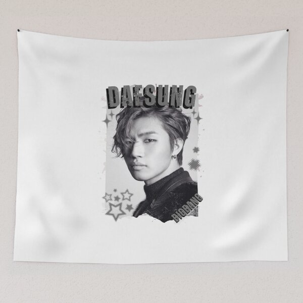 Item preview, BIG BANGg Daesung  Retro Y2K Preppy Scrapbook Scrapbook Collage Design designed and sold by HELL0WBELLO.