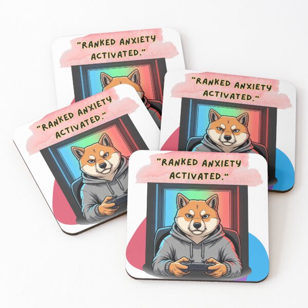 Item preview, Funny Shiba Inu Gamer designed and sold by A-R Digital Designs.