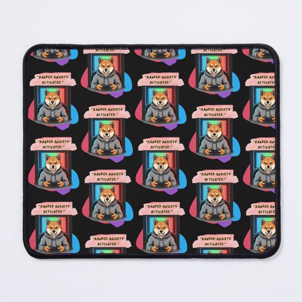 Item preview, Funny Shiba Inu Gamer designed and sold by A-R Digital Designs.