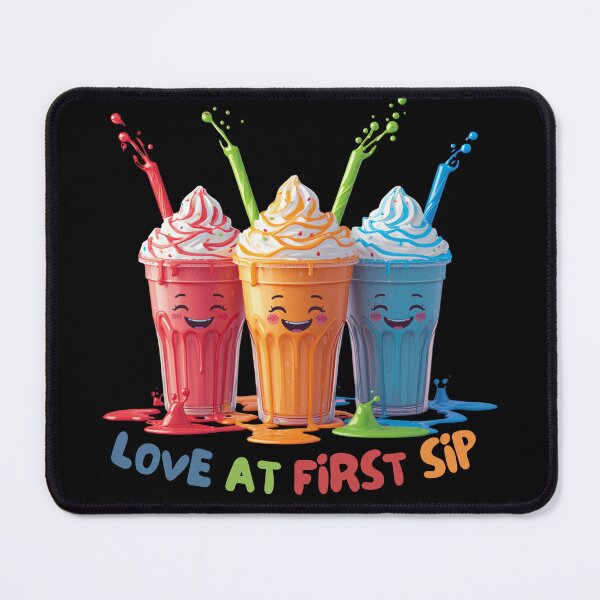 Item preview, Love at First Sip: Happy Kawaii Milkshake Trio designed and sold by RDproject.