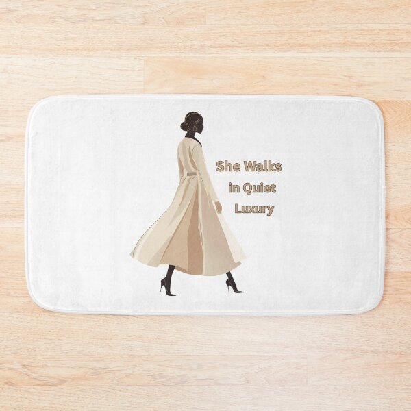 Item preview, She Walks in Quiet Luxury Elegant Feminine Fashion Minimal Chic Design designed and sold by YourTrendyTees.