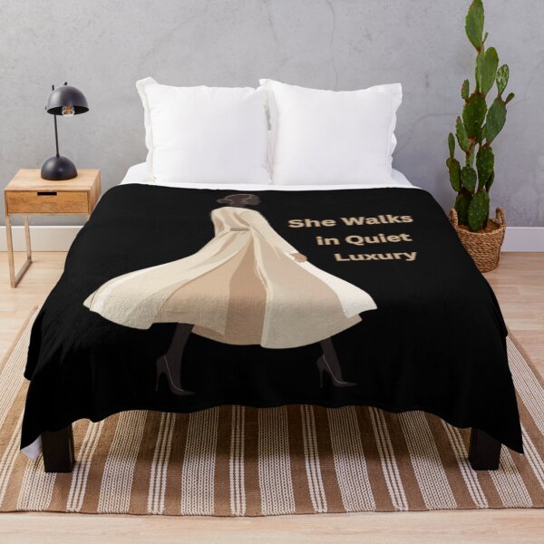 Item preview, She Walks in Quiet Luxury Elegant Feminine Fashion Minimal Chic Design designed and sold by YourTrendyTees.