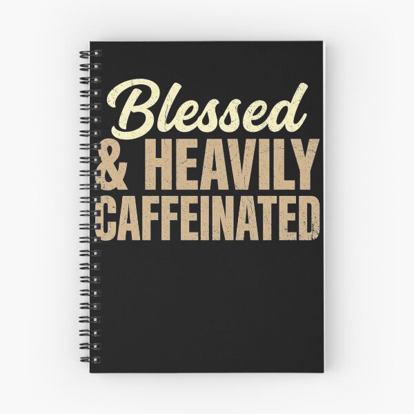 Item preview, Blessed And Heavily Caffeinated Women Coffee Lover designed and sold by clothesy7.