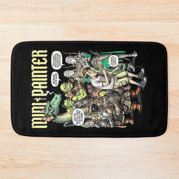 Item preview, RPG Fantasy Mini Painter Funny Airbrush Backlog Queue designed and sold by GrandeDuc.