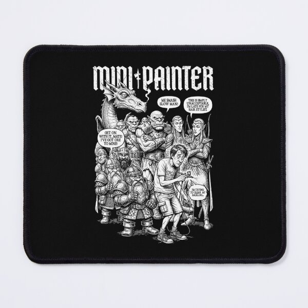 Item preview, RPG Fantasy Mini Painter Funny Airbrush Backlog Queue designed and sold by GrandeDuc.