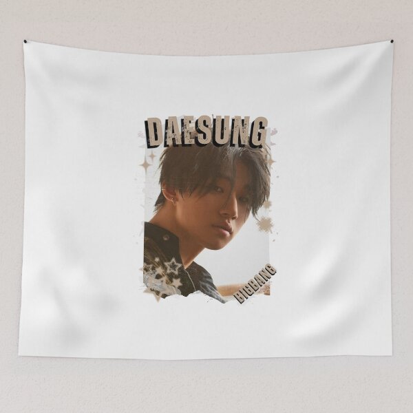 Item preview, BIG BANGg Daesung  Retro Y2K Preppy Scrapbook Scrapbook Collage Design designed and sold by HELL0WBELLO.