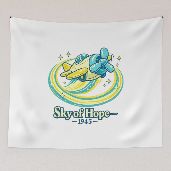 Item preview, Sky of Hope – 1945 designed and sold by LuveraxArt.