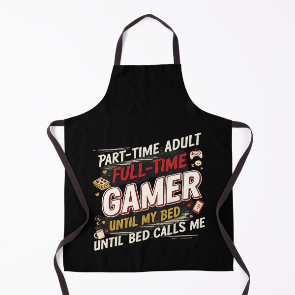Item preview, Full Time Gamer Shirt – Funny Gaming Lifestyle Tee designed and sold by EiraFattah.