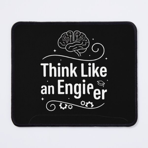 Item preview, Think Like an Engineer Problem Solver STEM Art designed and sold by Amr Darwish Graphic designer.