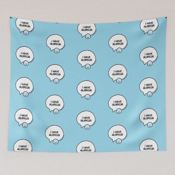 Item preview, I Have Alopecia Speech Bubble designed and sold by WCFreckles.