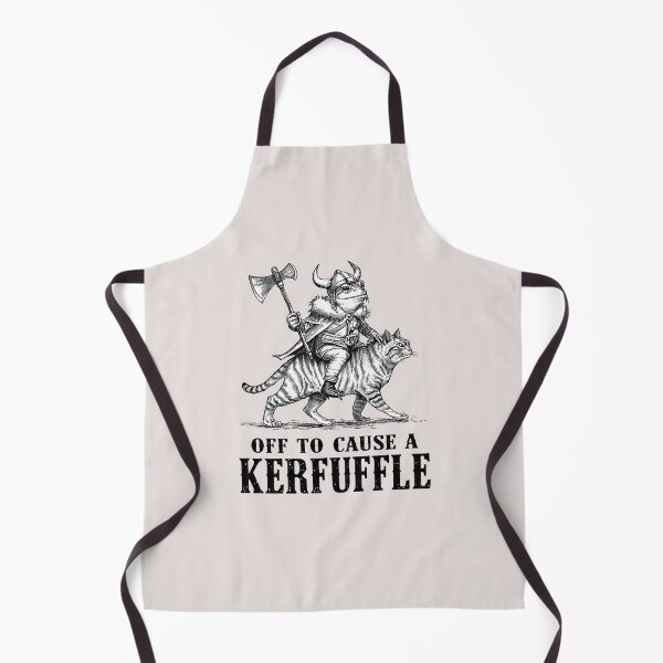 Item preview, OFF TO CAUSE A KERFUFFLE FROG designed and sold by BKDIGITALSHOP.