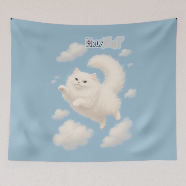 Item preview, Holy Fluff- Cat Humor designed and sold by EvasDreams.