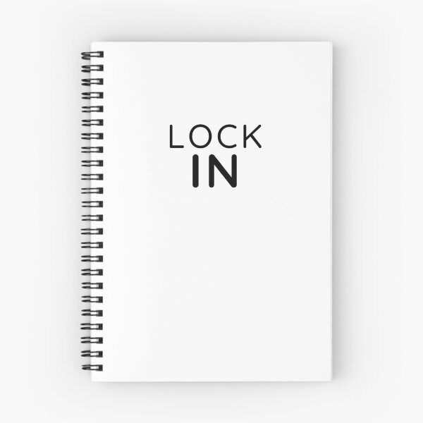Item preview, Lock In – Minimal Focus Discipline Typography T-Shirt designed and sold by Lynn Creates.
