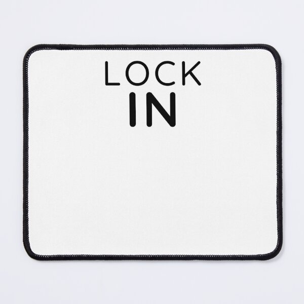 Item preview, Lock In – Minimal Focus Discipline Typography T-Shirt designed and sold by Stillpath Co..
