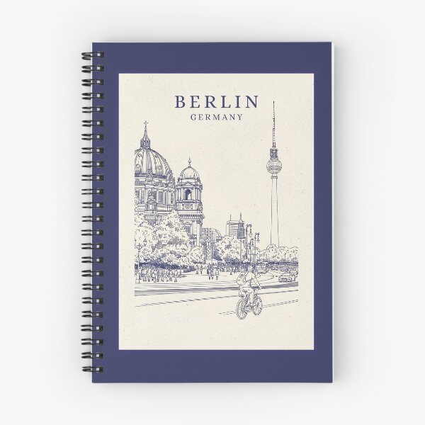 Item preview, Berliner Dom Berlin Germany Vintage Architecture Sketch Poster designed and sold by Sorcend.