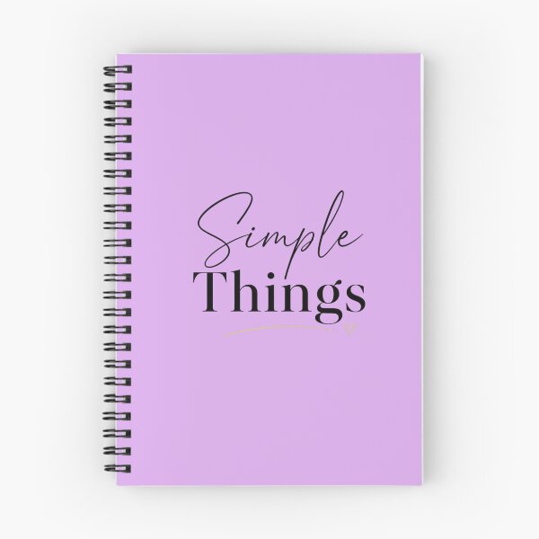 Item preview, Simple Things Minimalist Quote Aesthetic Typography Design | Clean Modern Inspirational Text Art designed and sold by Sanika arts .