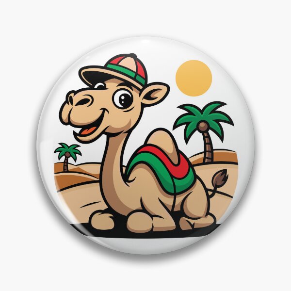 Item preview, Happy Camel – Fun and Cheerful Animal Illustration designed and sold by DoraTora.