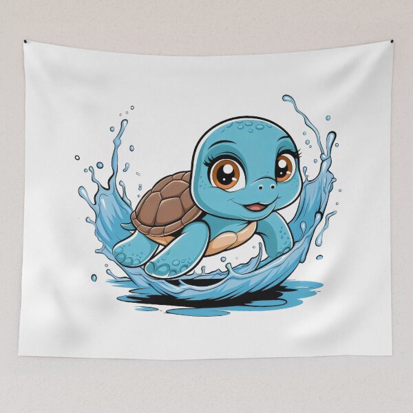 Item preview, Cute Little Turtle designed and sold by Firas Aljazzar.