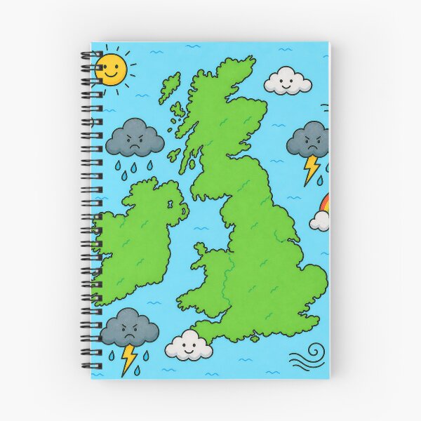 Item preview, British weather – Every season at once Duvet cover weather map designed and sold by Kentala.